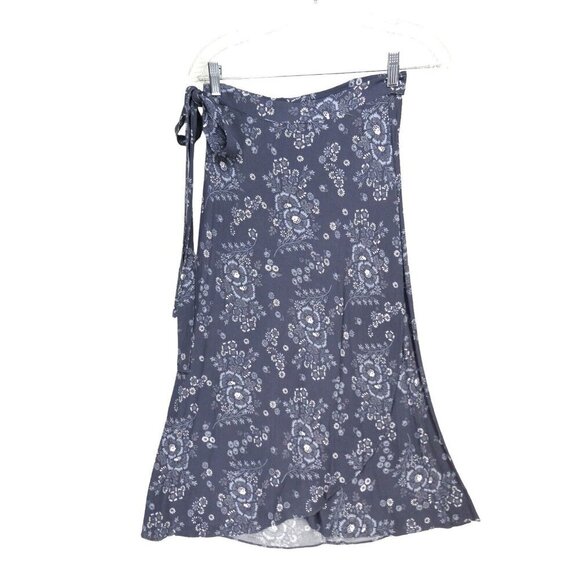 Madewell Wrap Midi Skirt Size 6 Floral Boho Cottage ($108)‎ - Picture 3 of 14